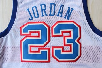 Camiseta retro Jordan #23 Washington Wizards Blanco